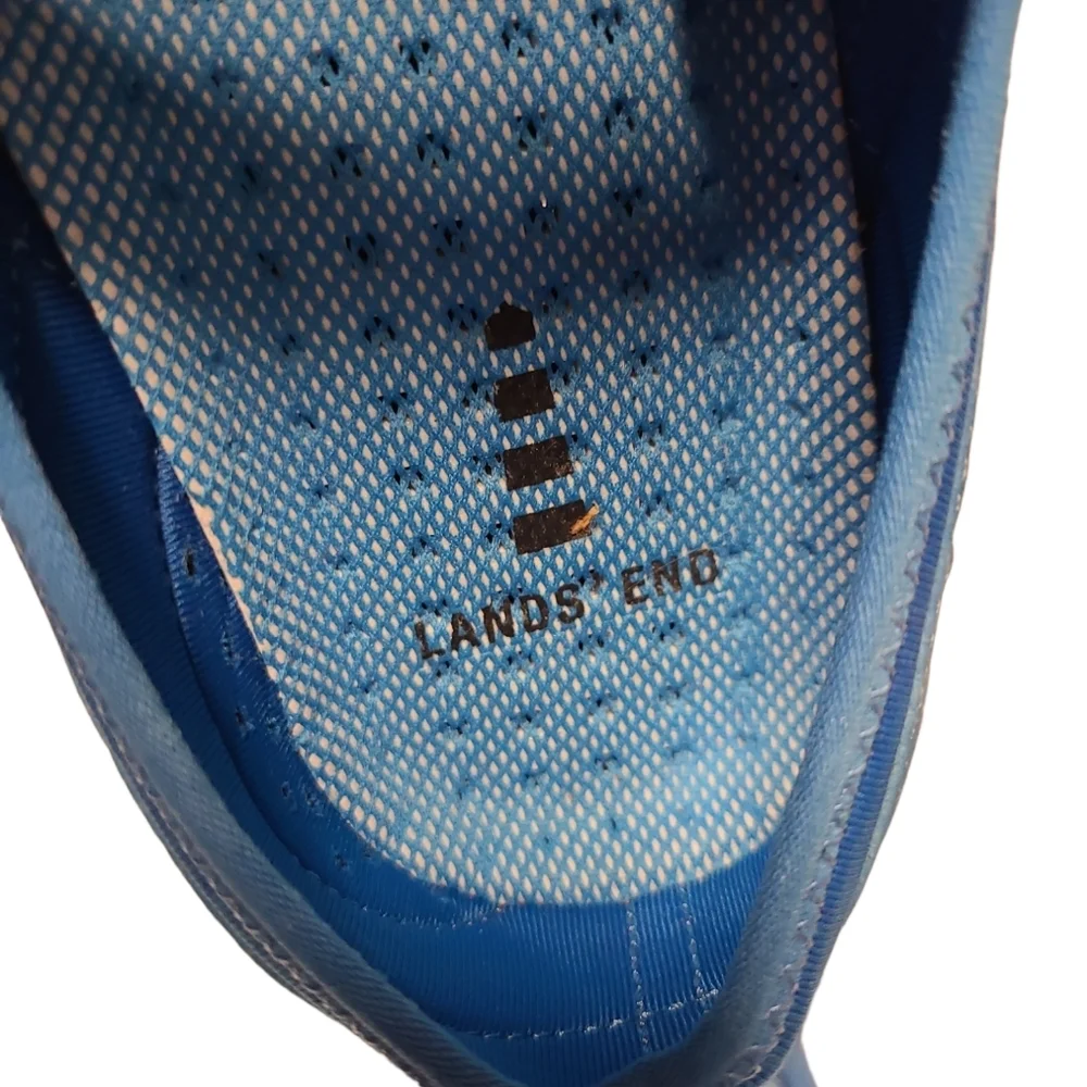 Lands End Water Mary Jane Shoes Turquoise & Blue Size 8-1/2B (Medium) - Picture 5 of 6